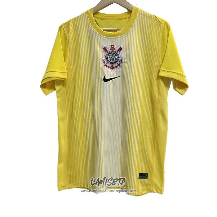 Camiseta Corinthians Portero 2025 Amarillo Tailandia